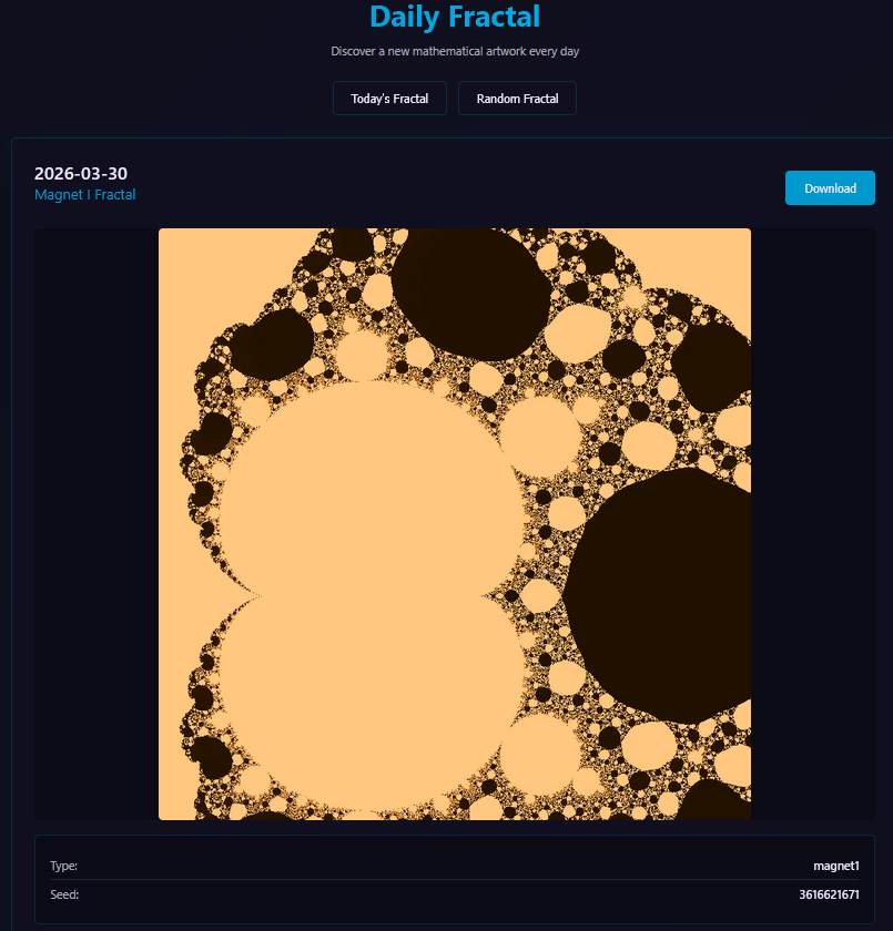 Fractal Generator screenshot